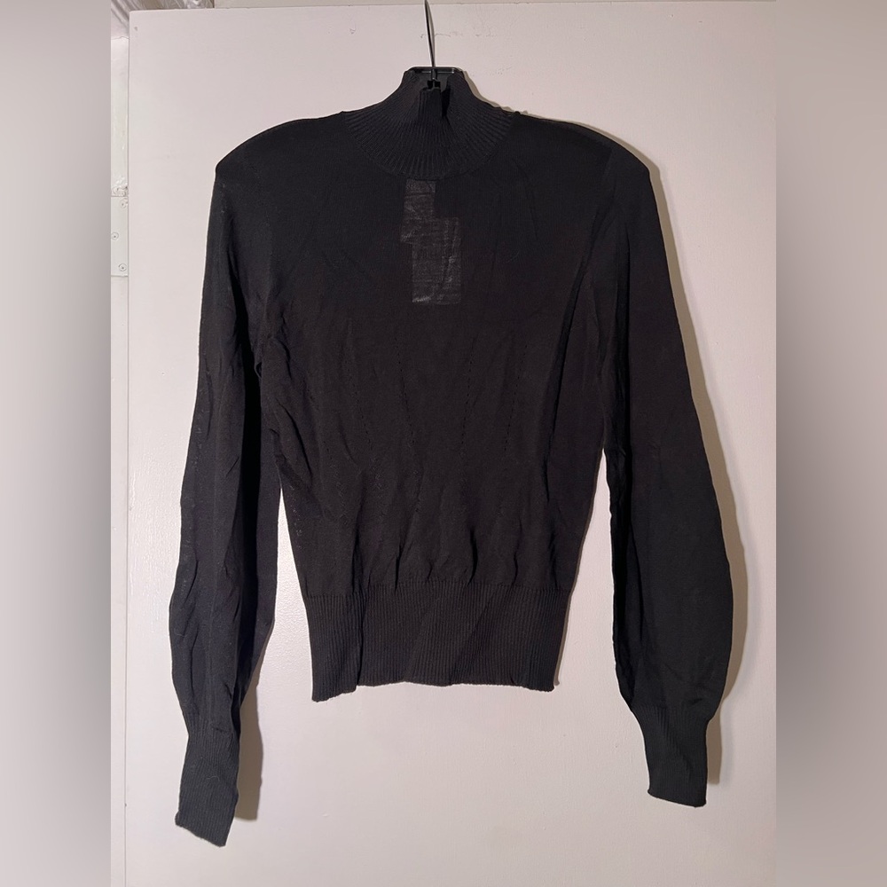 agnès b mock neck sweater -nwt